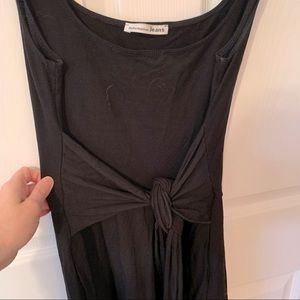 Reformation tie front dress